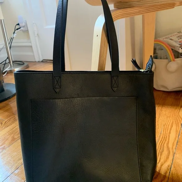 Madewell leather transport tote Medium size - Picture 3 of 4